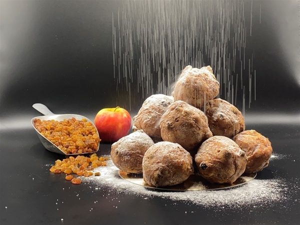 Oliebollen&nbsp;per 10 verpakt